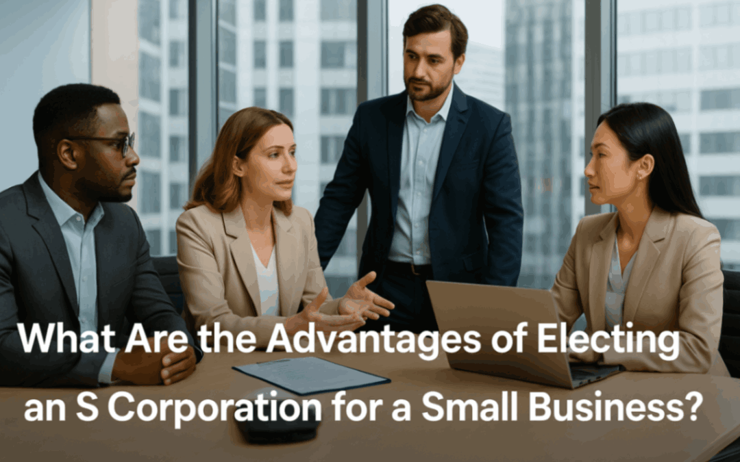 What Are the Advantages of Electing an S Corporation for a Small Business?